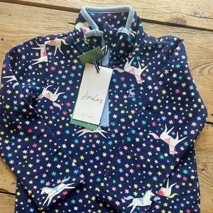 3T unicorn joules sweatshirt